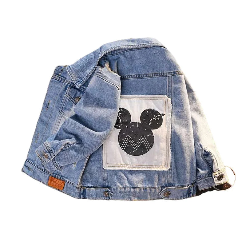 Veste en jeans Mickey