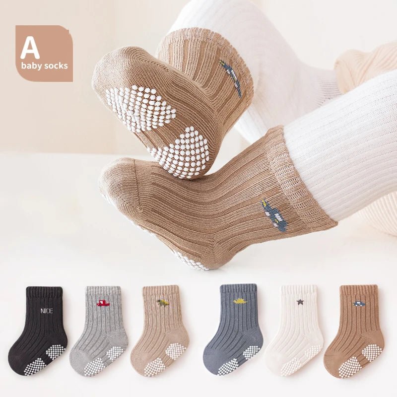 3 Paires de chaussettes antidérapante Krimiboutique